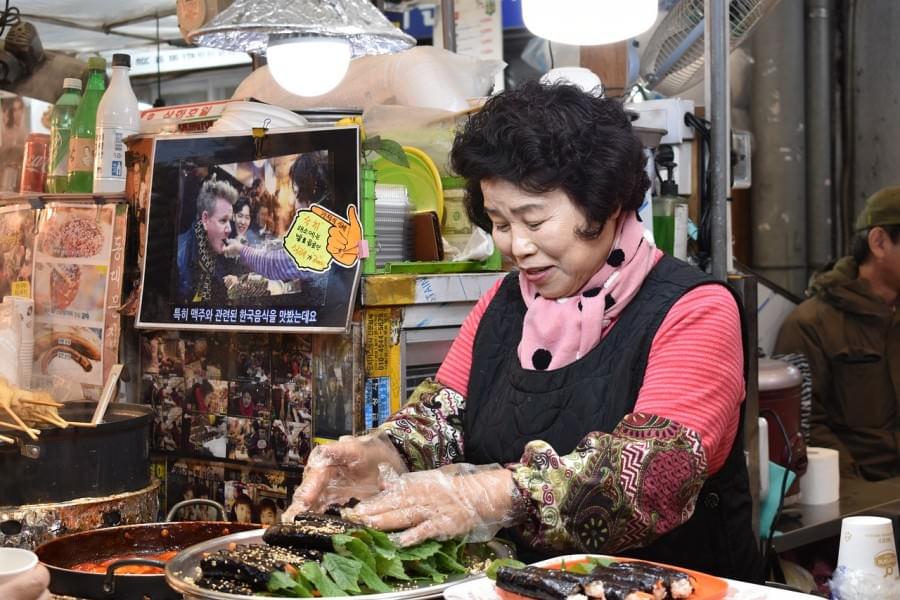 mercado namdaemun seúl