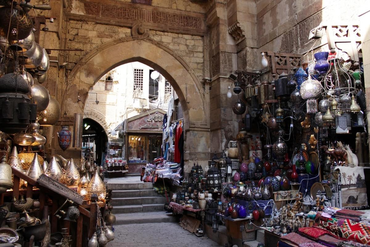 Bazar Oriental de El Cairo Egipto