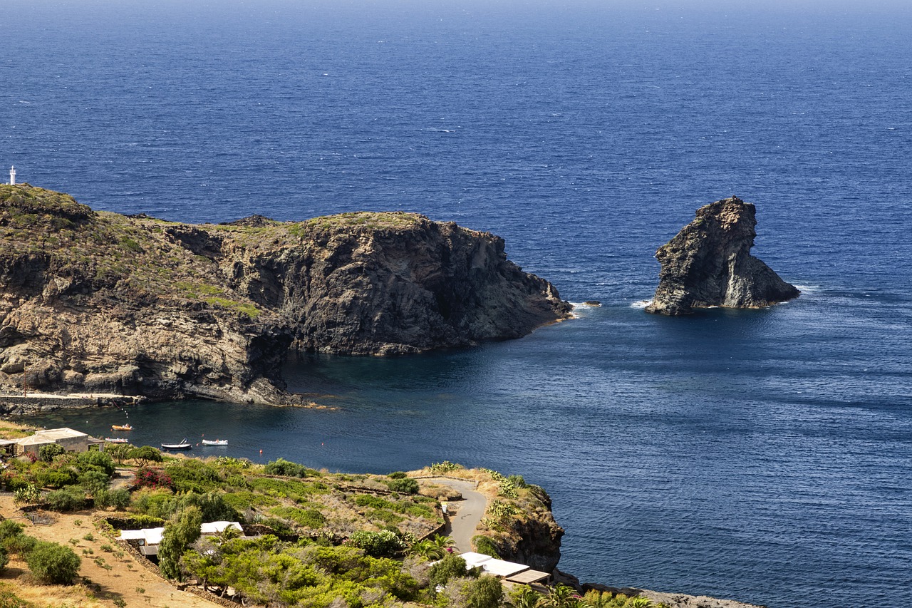 italia isla pantelleria mar sol