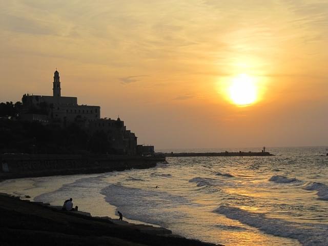 jaffa al atardecer