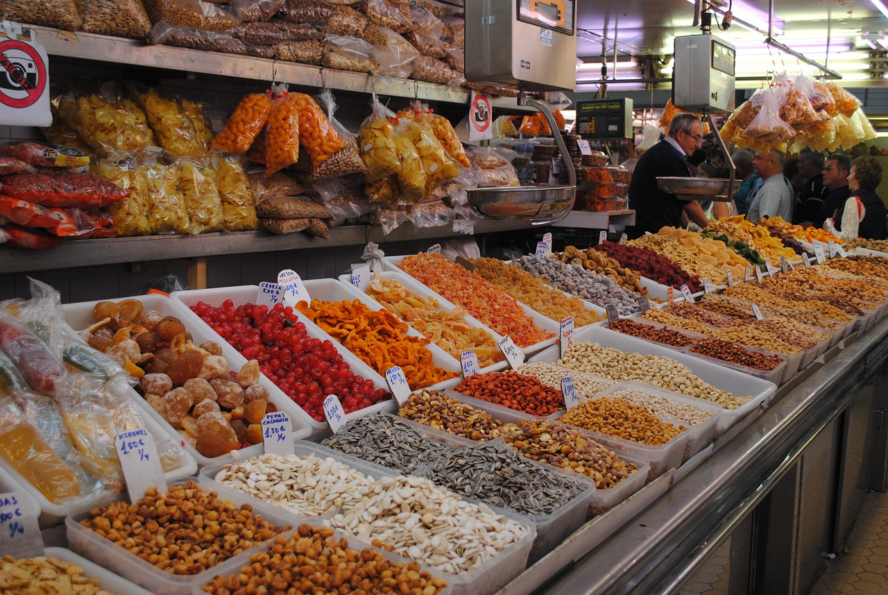 especias mercado color comida cocina