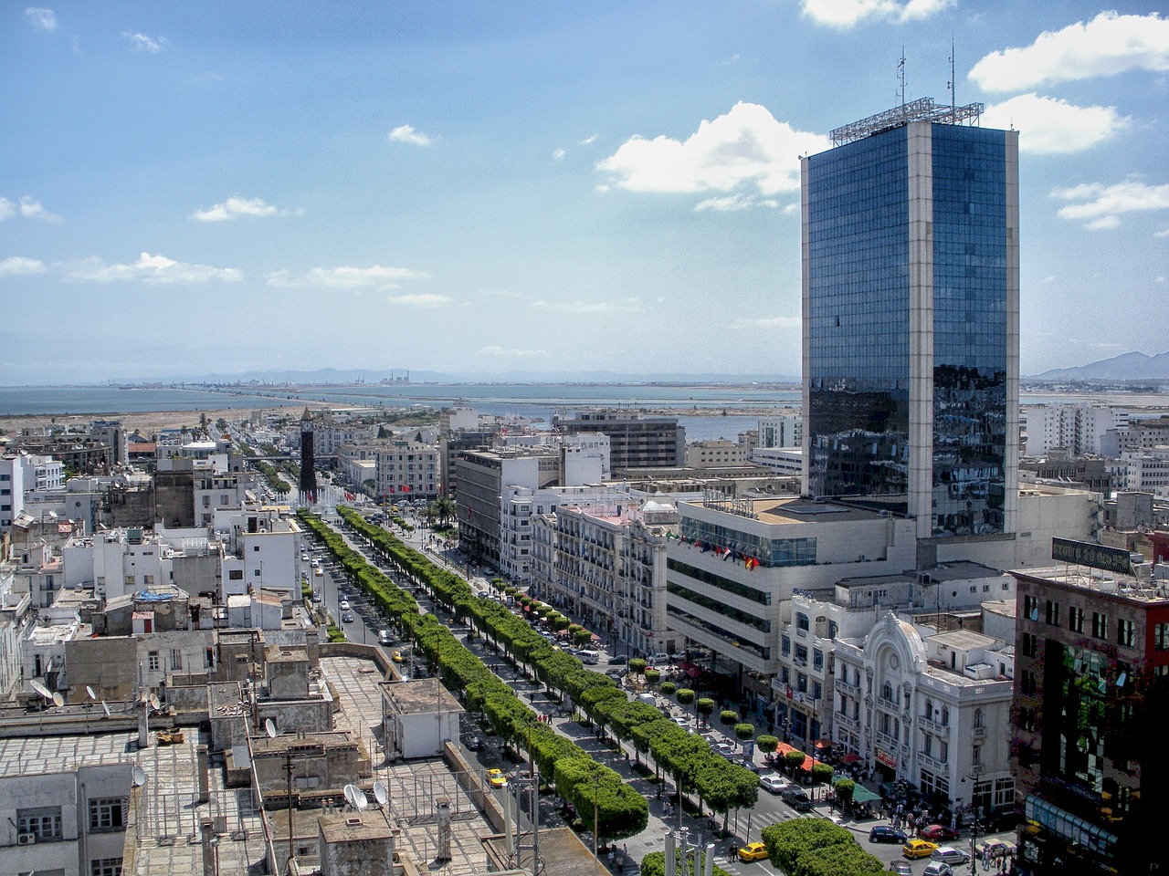 túnez túnez paisaje urbano 4