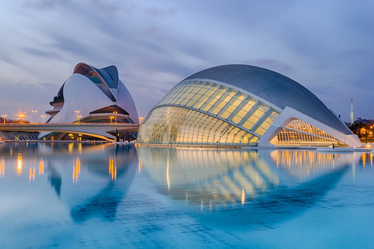 valencia españa calatrava atardecer 7