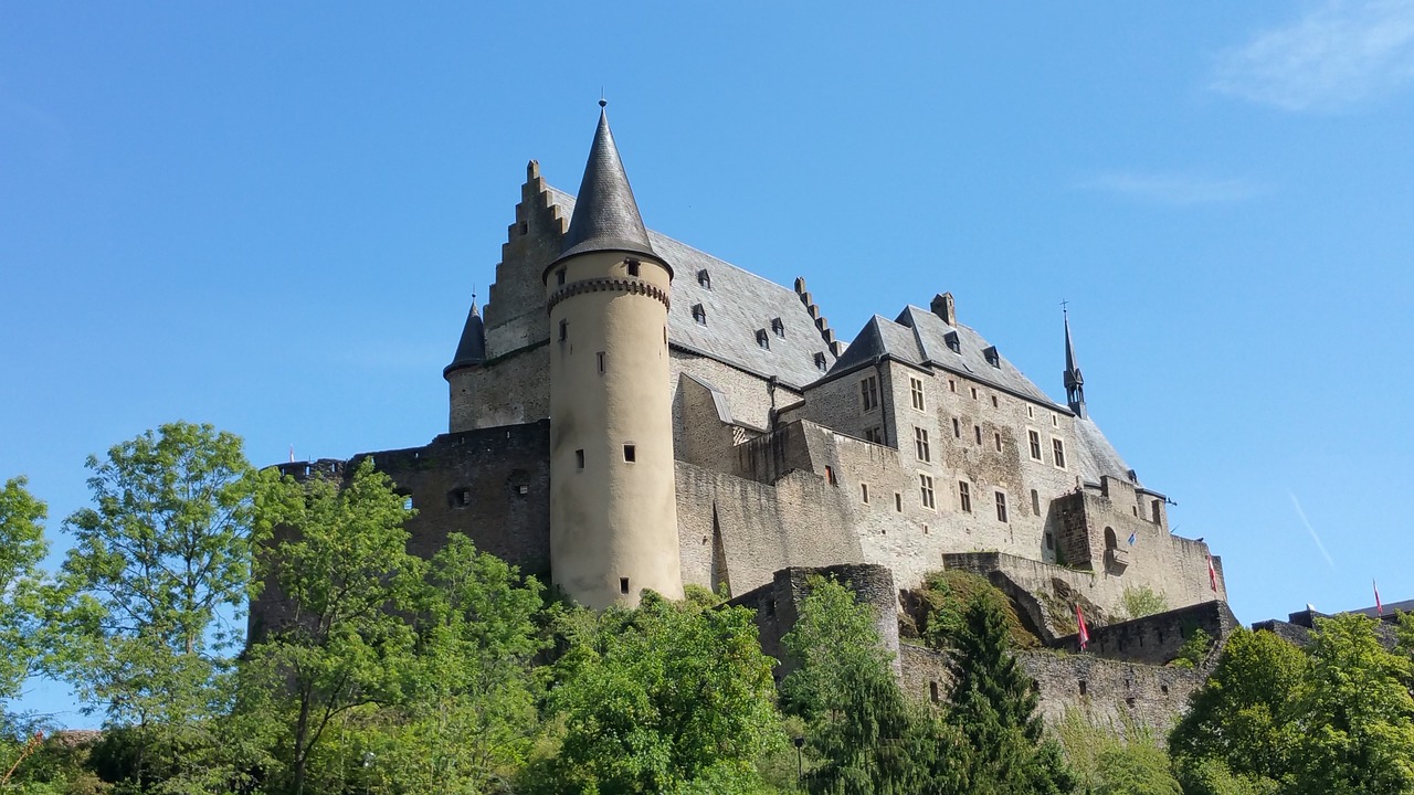 castillo de vianden luxemburgo